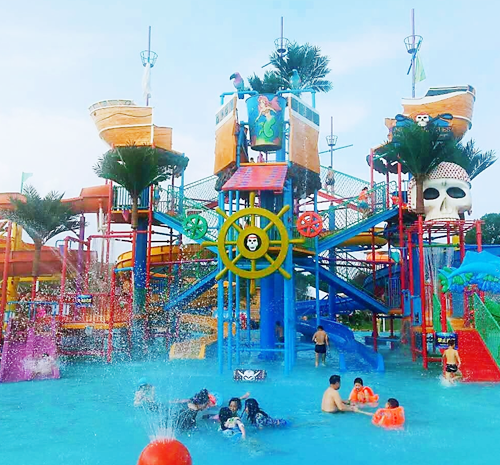 海盜系列水寨、水屋